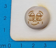Lade das Bild in den Galerie-Viewer, 5er Set, Holzkugeln mit Gesicht (20mm)
