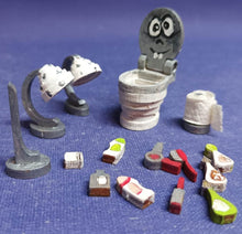 Lade das Bild in den Galerie-Viewer, Toilette, Fenster, Lampe und Zubehör für Puppenhaus