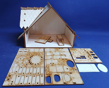 Lade das Bild in den Galerie-Viewer, Komplettset "Dachbadezimmer" für Puppenhaus