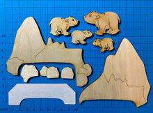 Lade das Bild in den Galerie-Viewer, Lichtschalter-Deko für abgerundete Lichtschalter (Wintereditonen)