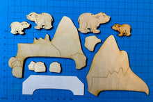 Lade das Bild in den Galerie-Viewer, Lichtschalter-Deko für abgerundete Lichtschalter (Wintereditonen)