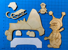 Lade das Bild in den Galerie-Viewer, Lichtschalter-Deko für abgerundete Lichtschalter (Wintereditonen)