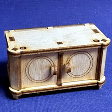 Lade das Bild in den Galerie-Viewer, Buffet (Unterteil), Wandregal und Bilderrahmen für Puppenhaus