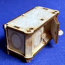 Lade das Bild in den Galerie-Viewer, Buffet (Unterteil), Wandregal und Bilderrahmen für Puppenhaus