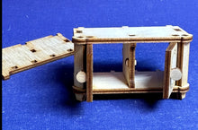 Lade das Bild in den Galerie-Viewer, Buffet (Unterteil), Wandregal und Bilderrahmen für Puppenhaus