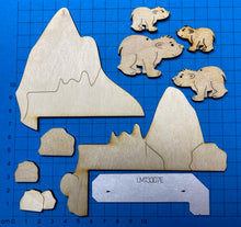 Lade das Bild in den Galerie-Viewer, Lichtschalter-Deko für eckige Lichtschalter (Wintereditionen)