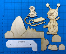 Lade das Bild in den Galerie-Viewer, Lichtschalter-Deko für eckige Lichtschalter (Wintereditionen)