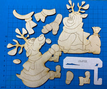 Lade das Bild in den Galerie-Viewer, Lichtschalter-Deko für eckige Lichtschalter (Wintereditionen)