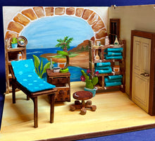 Lade das Bild in den Galerie-Viewer, Komplettset "Wellnesszimmer" für Puppenhaus