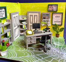 Lade das Bild in den Galerie-Viewer, Komplettset "Büro" für Puppenhaus