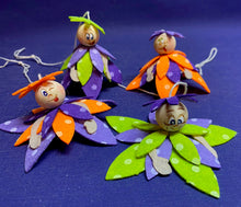 Lade das Bild in den Galerie-Viewer, kleine Blumenkinder aus Filz (verschiedene Ausführungen)