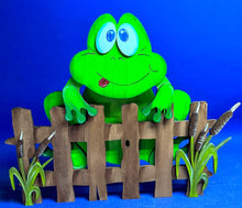 Lade das Bild in den Galerie-Viewer, Frosch für Zaun