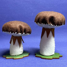 Lade das Bild in den Galerie-Viewer, Pilze zum Nähen, 2er Set (verschiedene Farbkombinationen)