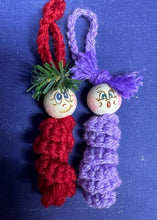 Lade das Bild in den Galerie-Viewer, 5er Set, Holzkugeln mit Gesicht (20mm)