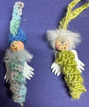 Lade das Bild in den Galerie-Viewer, 6er Set, Holzkugeln mit Gesicht (15mm)