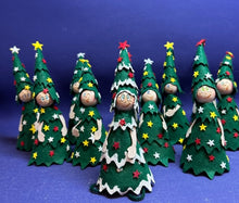 Lade das Bild in den Galerie-Viewer, Weihnachtsbaumelfen, 2er Set
