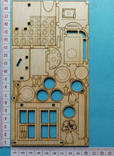 Lade das Bild in den Galerie-Viewer, Ofen und Doppelfenster für Puppenhaus