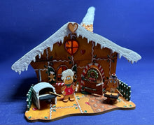 Lade das Bild in den Galerie-Viewer, Komplettset: Lebkuchenhaus