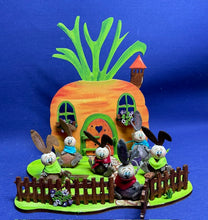 Lade das Bild in den Galerie-Viewer, Hasen zum Fädeln aus Filz, 6er Set