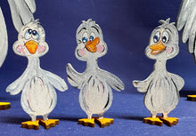 Lade das Bild in den Galerie-Viewer, Gänsefamilie, 5er Set, zum Stellen