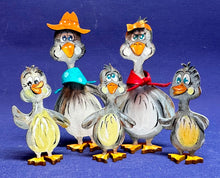 Lade das Bild in den Galerie-Viewer, Gänsefamilie, 5er Set, zum Stellen