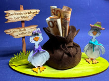 Lade das Bild in den Galerie-Viewer, Säckchen zum Nähen, Filz, Geldsack