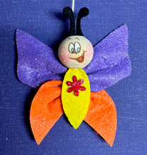 Lade das Bild in den Galerie-Viewer, Schmetterlinge aus Filz (6er Set)
