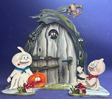 Lade das Bild in den Galerie-Viewer, Bastelset: Tür mit Geister und Kürbis
