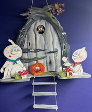 Lade das Bild in den Galerie-Viewer, Bastelset: Tür mit Geister und Kürbis