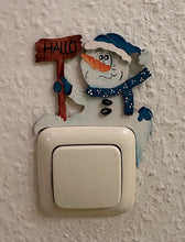 Lade das Bild in den Galerie-Viewer, Lichtschalter-Deko für abgerundete Lichtschalter (Wintereditonen)