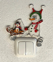 Lade das Bild in den Galerie-Viewer, Lichtschalter-Deko für abgerundete Lichtschalter (Wintereditonen)