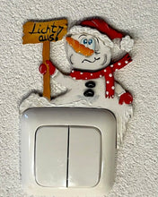 Lade das Bild in den Galerie-Viewer, Lichtschalter-Deko für abgerundete Lichtschalter (Wintereditonen)
