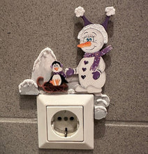 Lade das Bild in den Galerie-Viewer, Lichtschalter-Deko für eckige Lichtschalter (Wintereditionen)