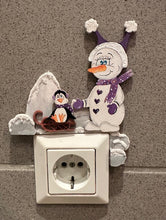 Lade das Bild in den Galerie-Viewer, Lichtschalter-Deko für eckige Lichtschalter (Wintereditionen)