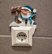 Lade das Bild in den Galerie-Viewer, Lichtschalter-Deko für eckige Lichtschalter (Wintereditionen)