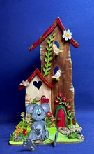 Lade das Bild in den Galerie-Viewer, Vogelhaus zum Stellen und Dekorieren