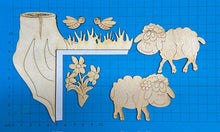 Lade das Bild in den Galerie-Viewer, Lichtschalter-Deko für eckige Lichtschalter (Ostern u. Frühjahr u. fürs ganze Jahr