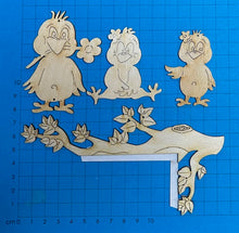 Lade das Bild in den Galerie-Viewer, Lichtschalter-Deko für eckige Lichtschalter (Ostern und Frühjahr)