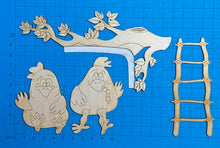 Lade das Bild in den Galerie-Viewer, Lichtschalter-Deko für eckige Lichtschalter (Ostern und Frühjahr)