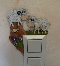 Lade das Bild in den Galerie-Viewer, Lichtschalter-Deko für eckige Lichtschalter (Ostern und Frühjahr)