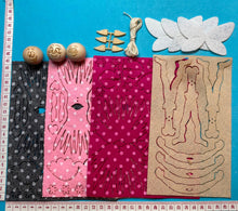 Lade das Bild in den Galerie-Viewer, Sommerelfen, 3er Set (verschiedene Farbkombinationen)