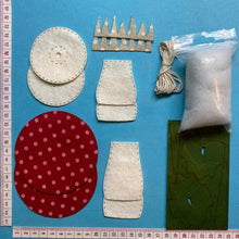 Lade das Bild in den Galerie-Viewer, Pilze zum Nähen, 2er Set (verschiedene Farbkombinationen)