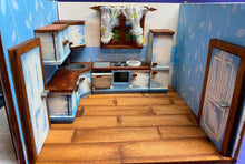 Lade das Bild in den Galerie-Viewer, Komplettset "Küche" für Puppenhaus
