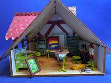 Lade das Bild in den Galerie-Viewer, Komplettset "Bastelzimmer" für Puppenhaus