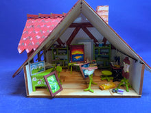 Lade das Bild in den Galerie-Viewer, Komplettset "Bastelzimmer" für Puppenhaus