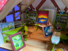 Lade das Bild in den Galerie-Viewer, Komplettset "Bastelzimmer" für Puppenhaus