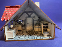 Lade das Bild in den Galerie-Viewer, Komplettset "Dachbadezimmer" für Puppenhaus