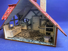 Lade das Bild in den Galerie-Viewer, Komplettset "Dachbadezimmer" für Puppenhaus