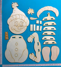 Lade das Bild in den Galerie-Viewer, Schneemannfrau "Yuki" für Zaun