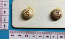 Lade das Bild in den Galerie-Viewer, 6er Set, Holzkugeln mit Gesicht (15mm)